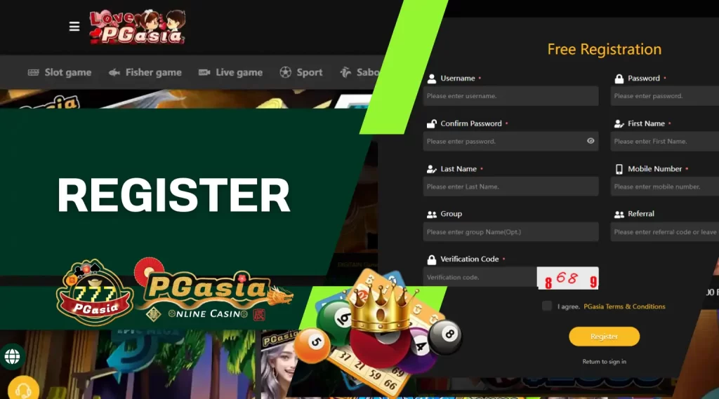 Register PGasia - Discover a World of Diverse and Unique Games